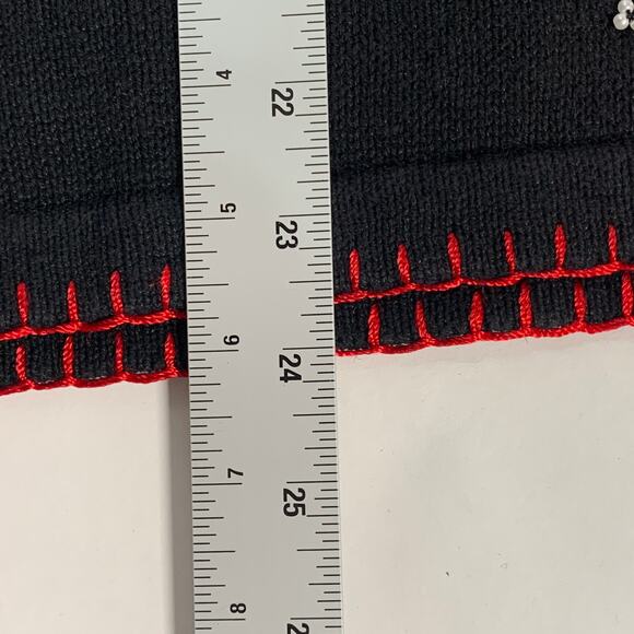 BP Design L Embellished Beaded Christmas Cardigan Sweater Sled Ugly Christmas - Picture 7 of 8